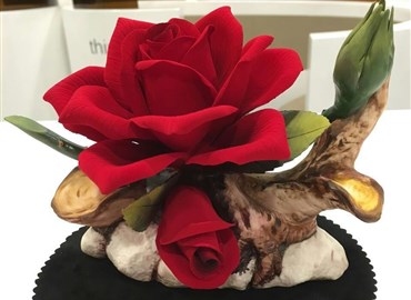 Napoleon 手工陶瓷玫瑰  惟意 唯爱系列  装饰摆件