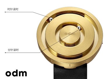 odm Mars火星创新双滚珠手表